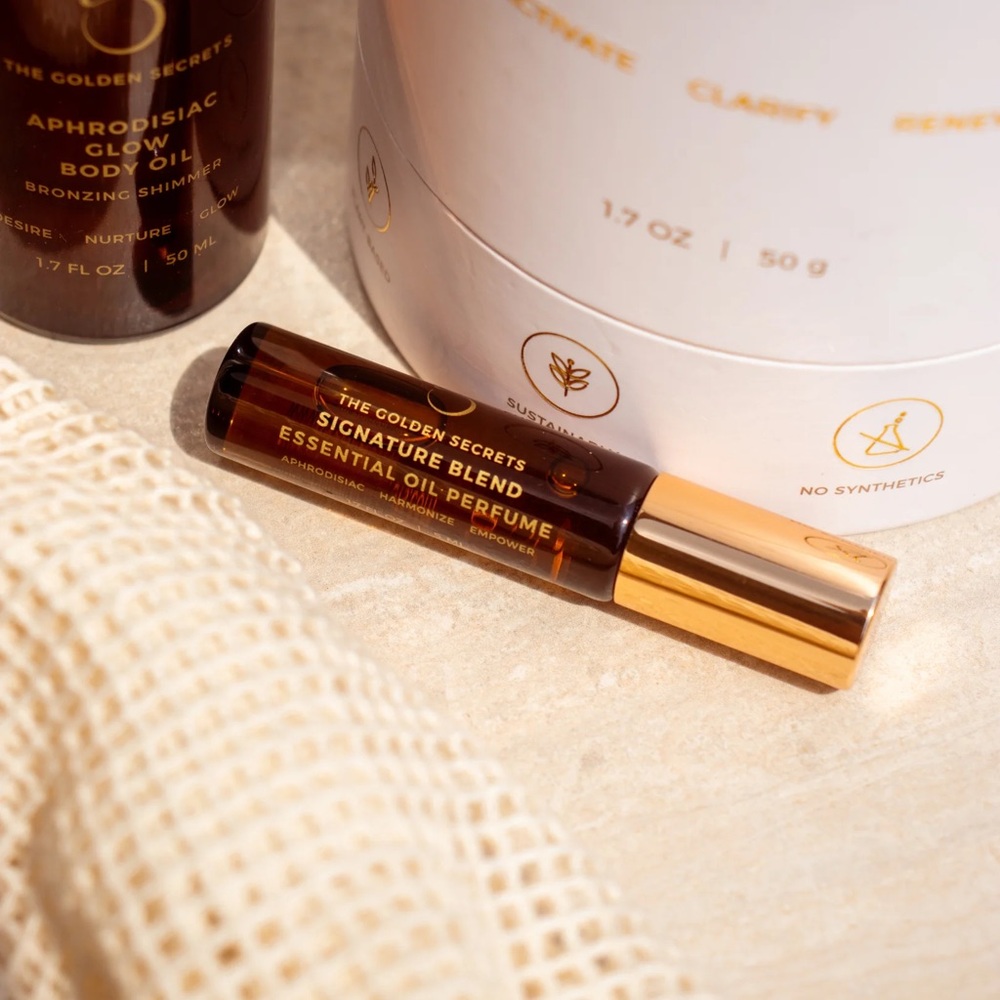 The Golden Secrets- Signature Blend Essential Oil Perfume 5ml - Picture 3 of 9